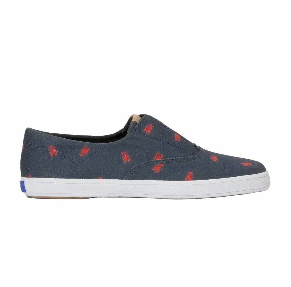 NEW KEDS women's champion round toe slip-on sneaker in lobster